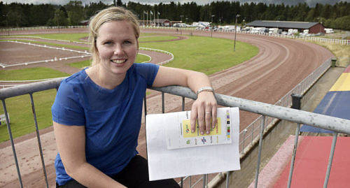 TRAVPROFIL Jeanette Karlsson är en av tre i laget Fimpalatoma.