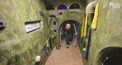 UNDER YTAN Jonny Ahlström har byggt lekrummet på sjöfartsmuseet tillsammans med Sture Ahlström och museets personal.