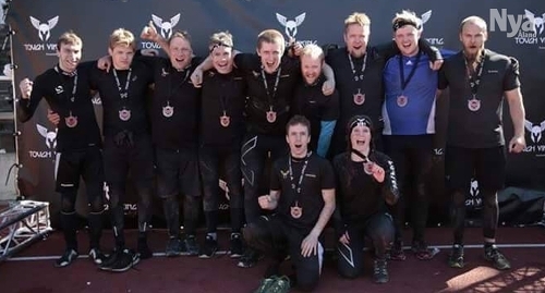BRA PLACERING Optinovas lag slutade på nionde plats bland 350 lag.