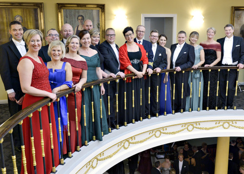 Ålänningar på slottet.