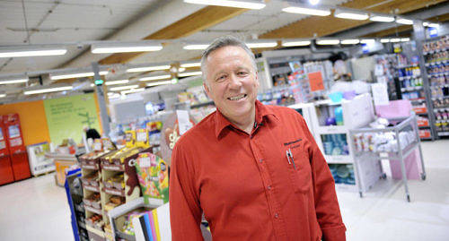 Sverker Jansson, butikschef.
