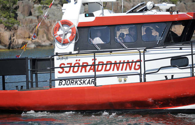 Segelbåt på grund