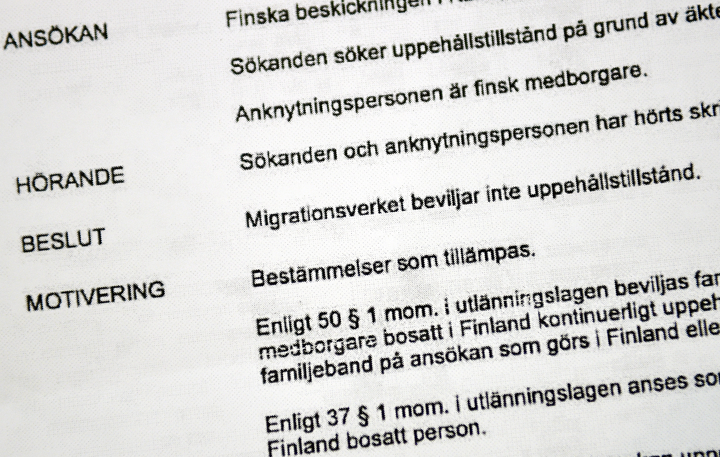 För farligt – om du är finländare