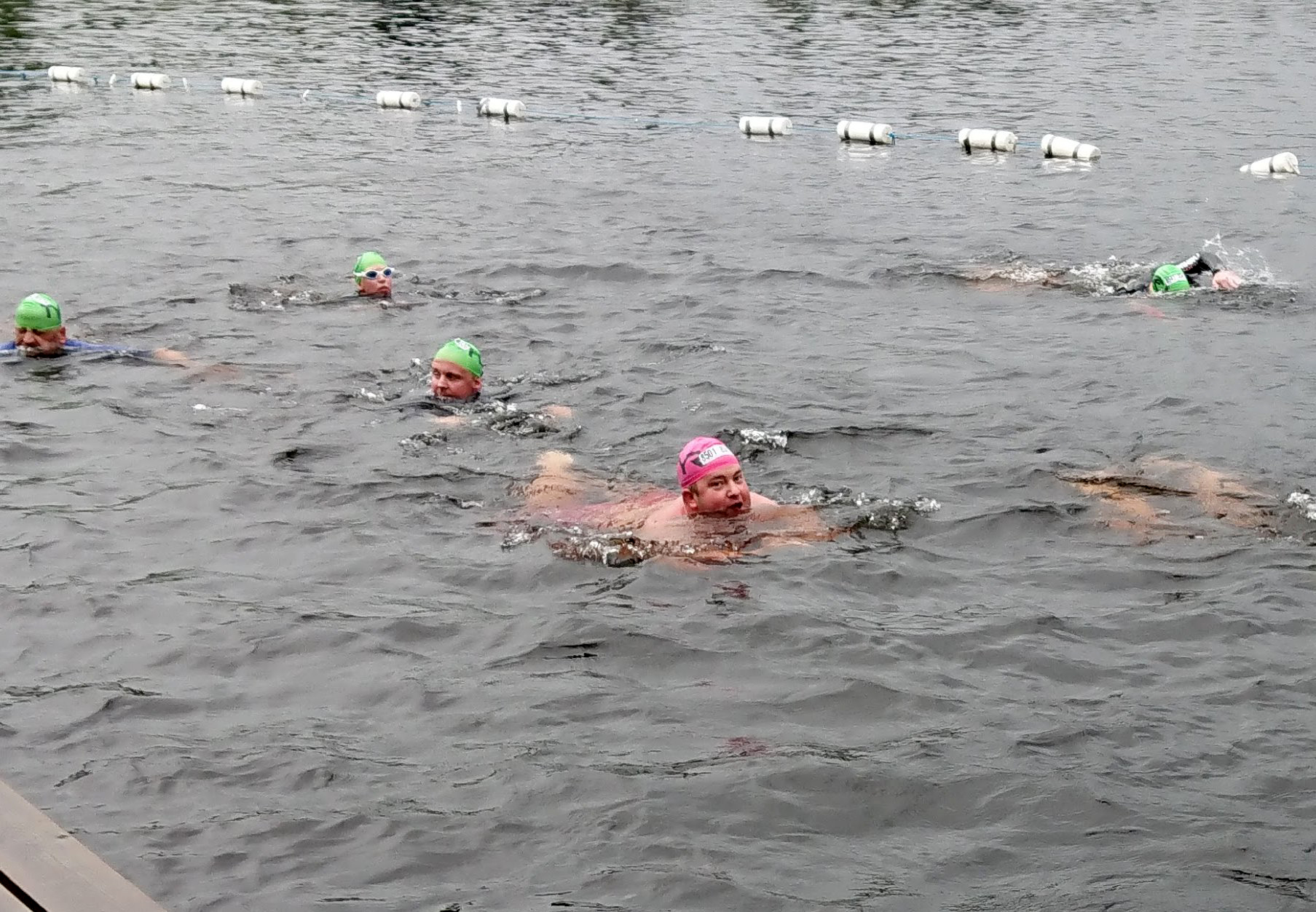 Sommarålänning simmade Vansbro tre gånger