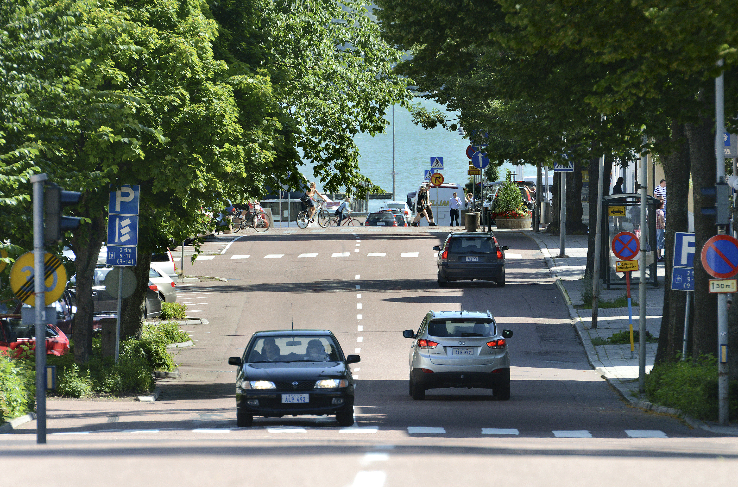 Strypta bilar inte aktuellt på Åland