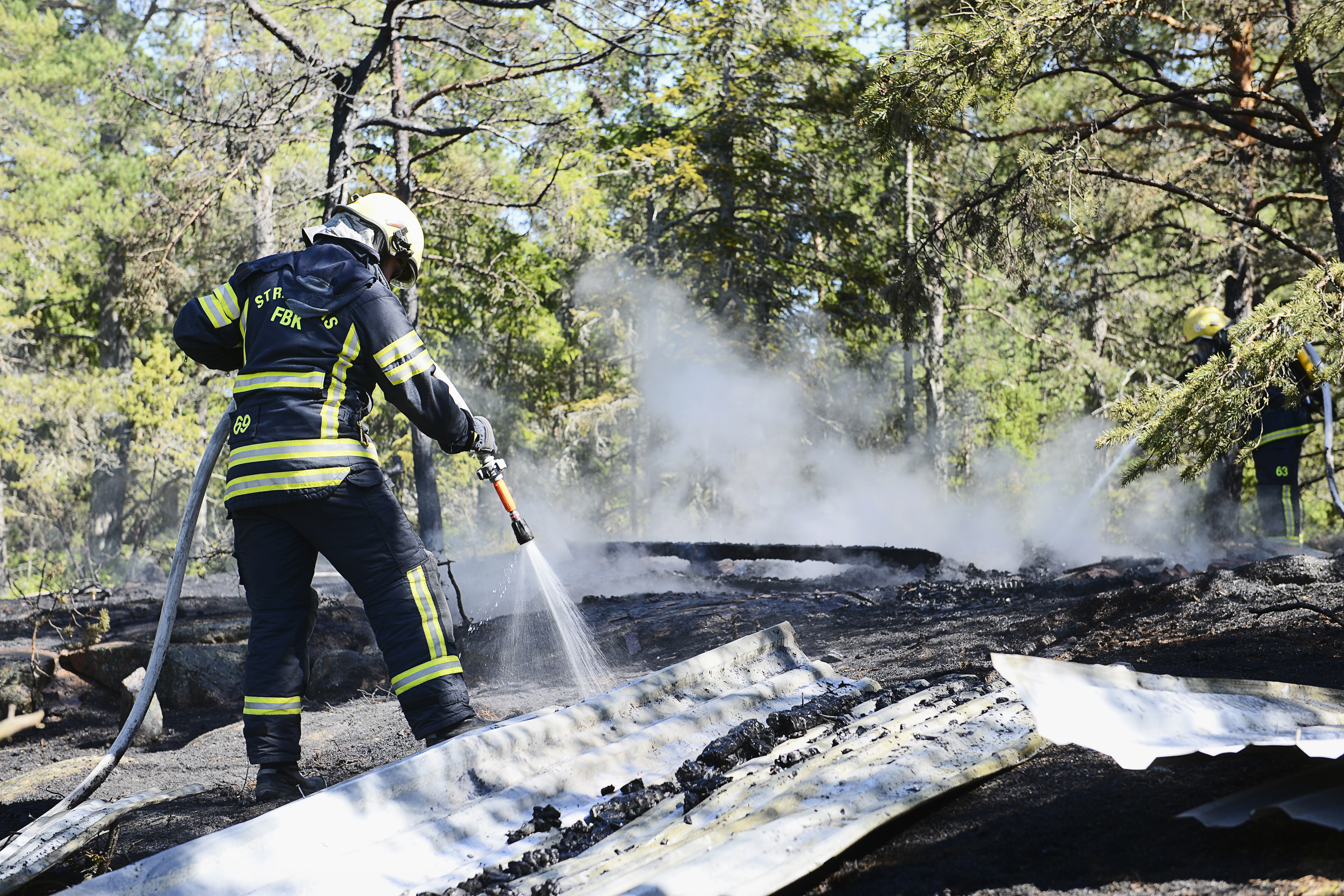 Skogsbrand på Kasberget
