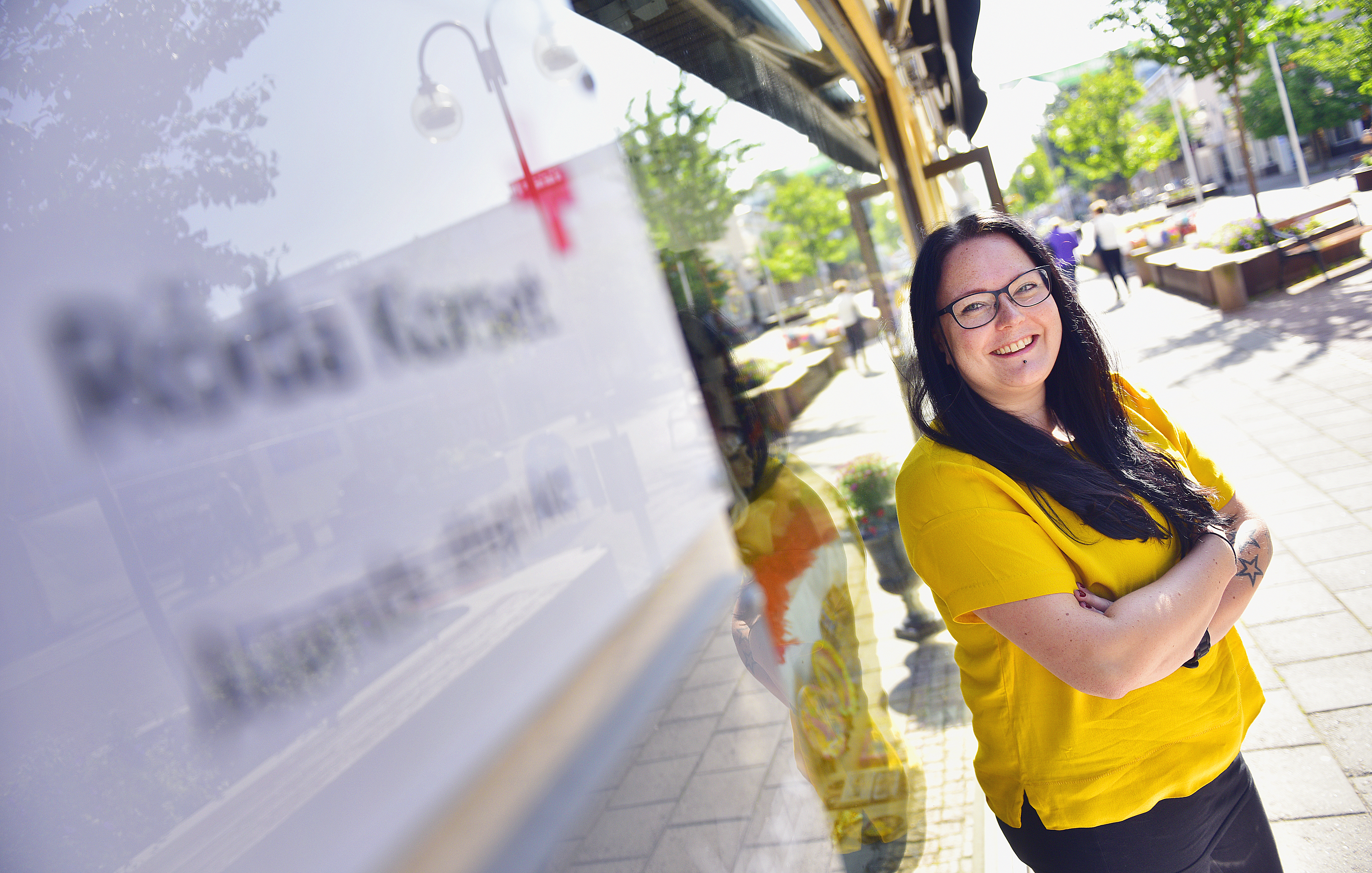 Mångkulturellt mål för Malin Lundberg