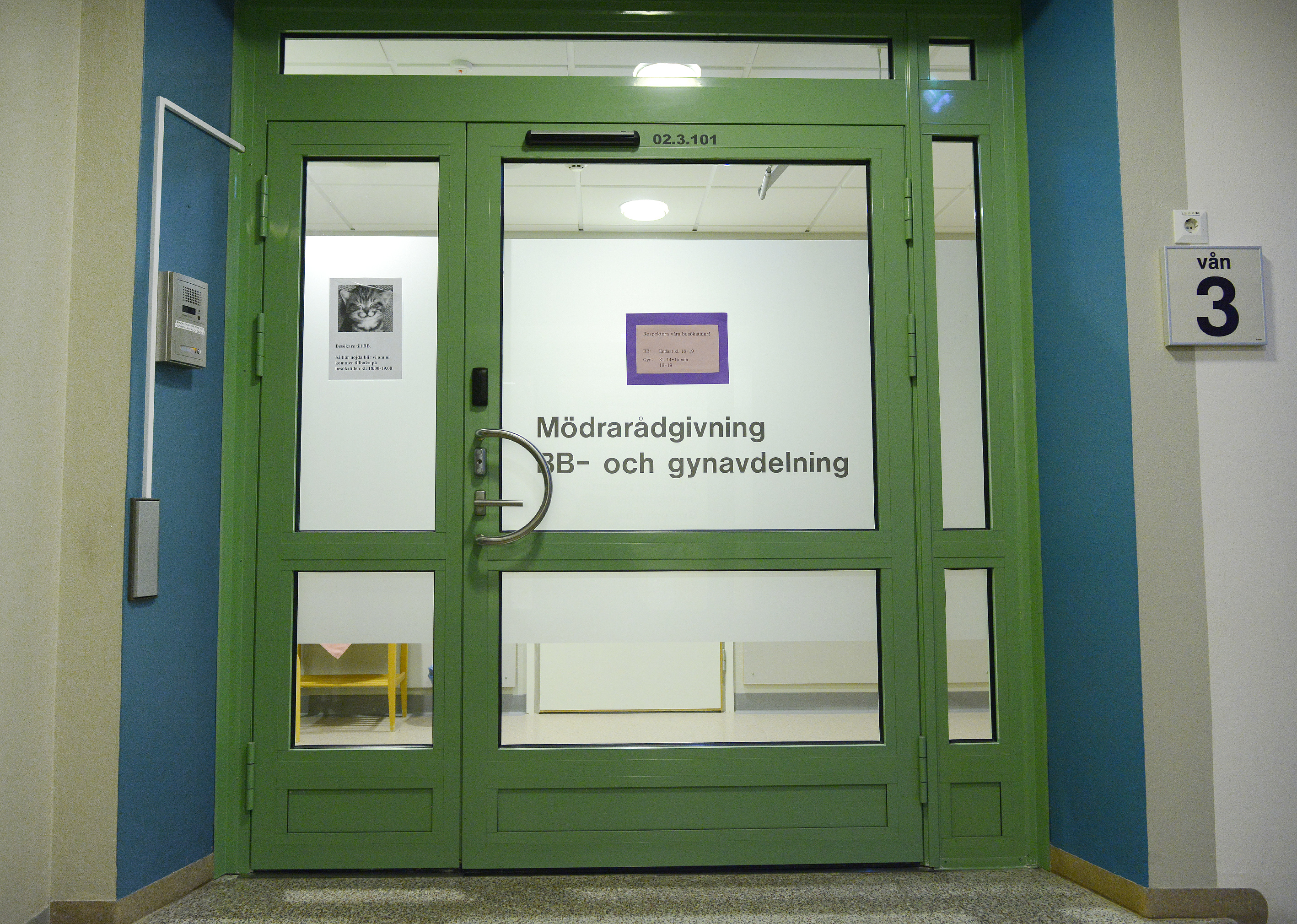 Svenska kvinnor föder på Åland