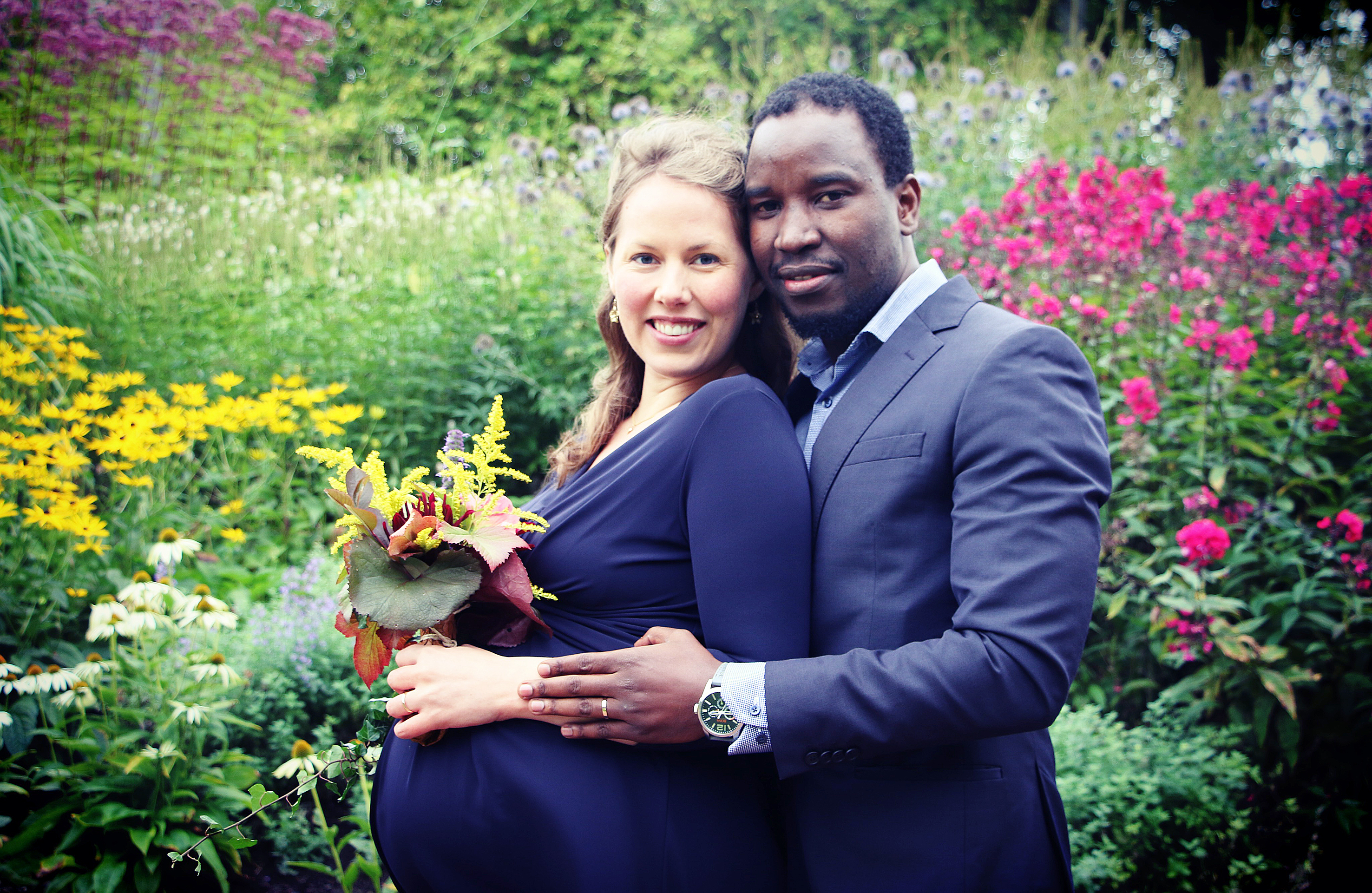 Johanna Wickström och Hermínio Mulungo