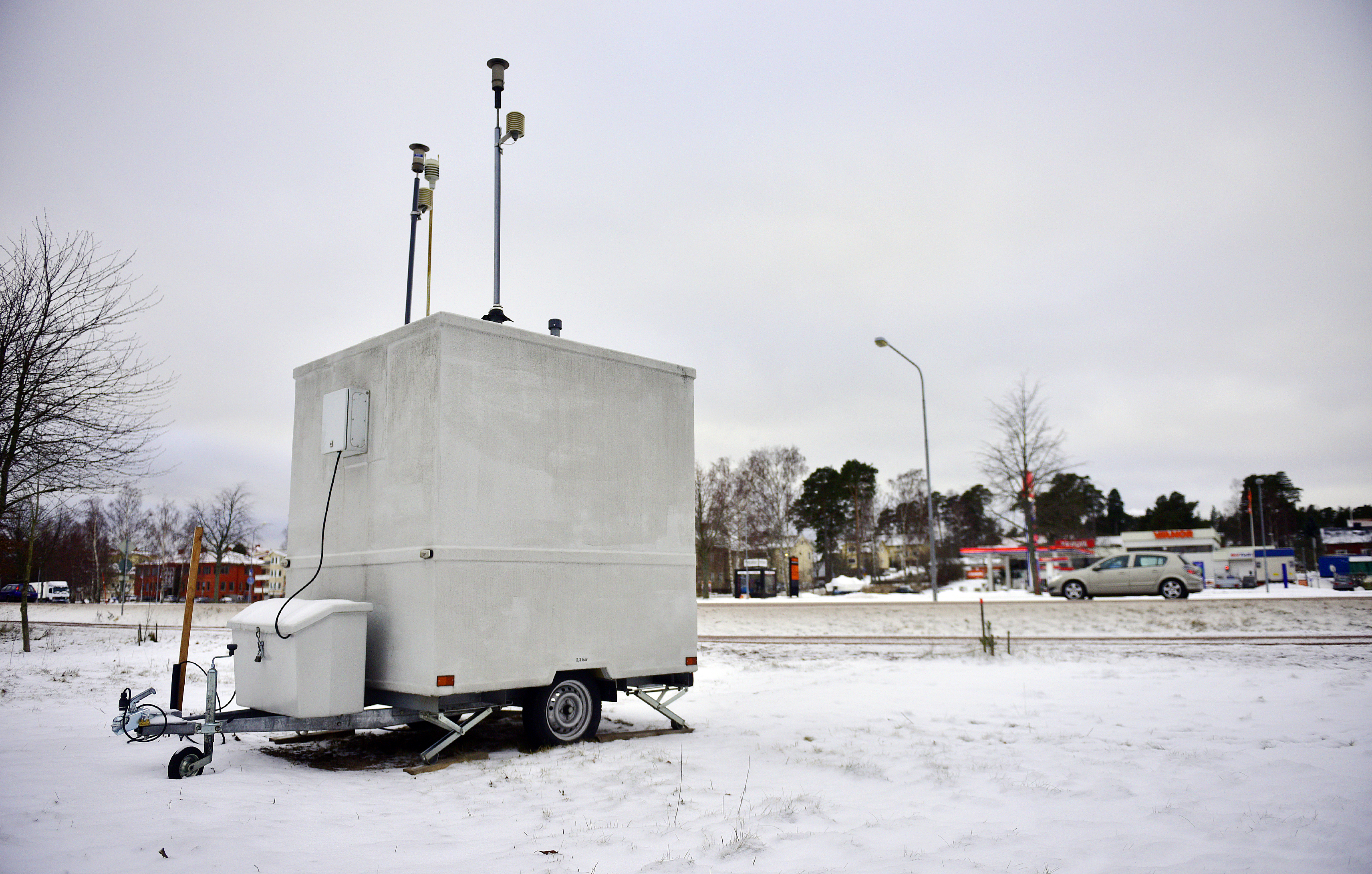 Stadens luftkvalitet inte den allra bästa