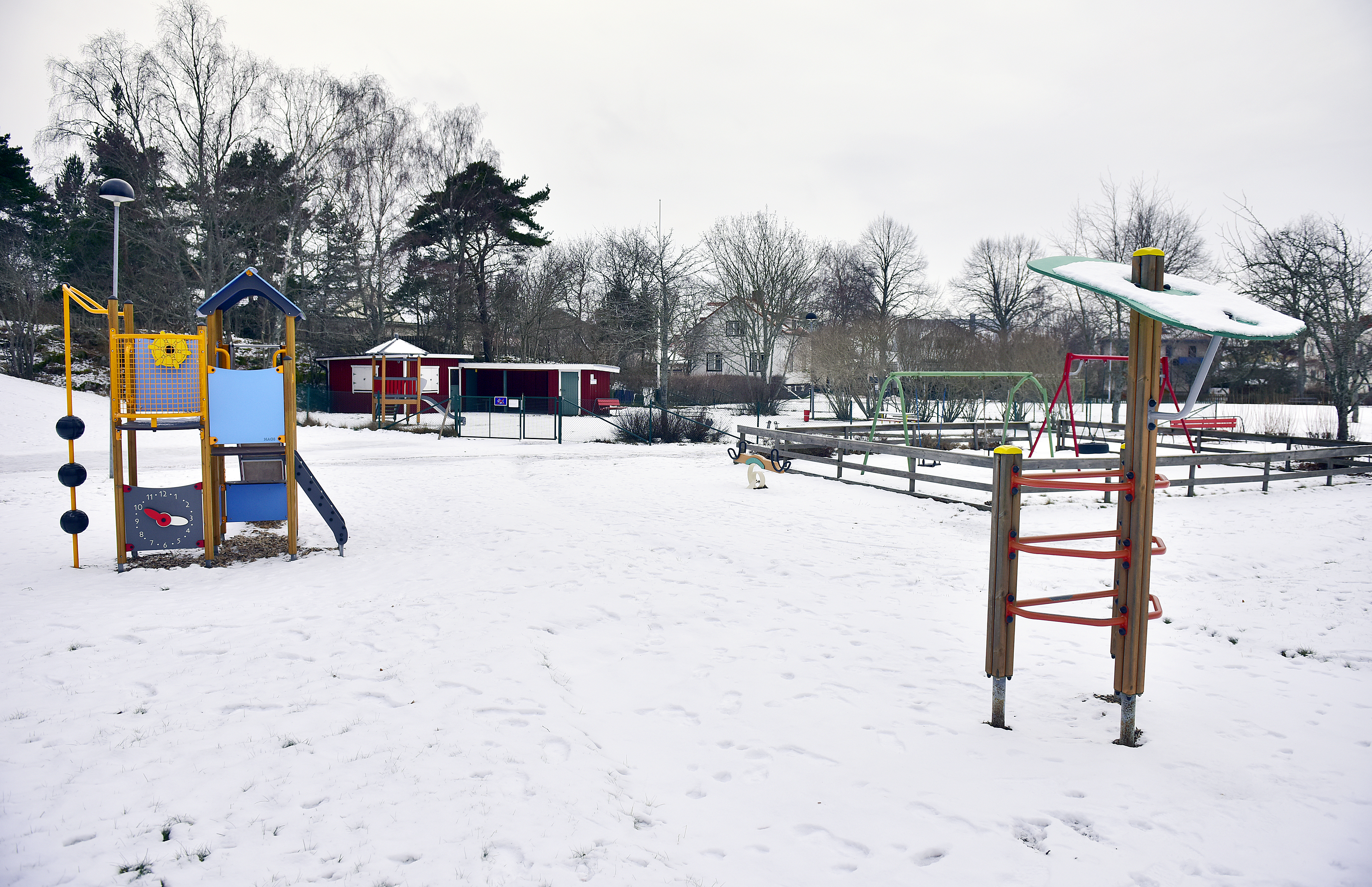 Lekpark håller stängt till april
