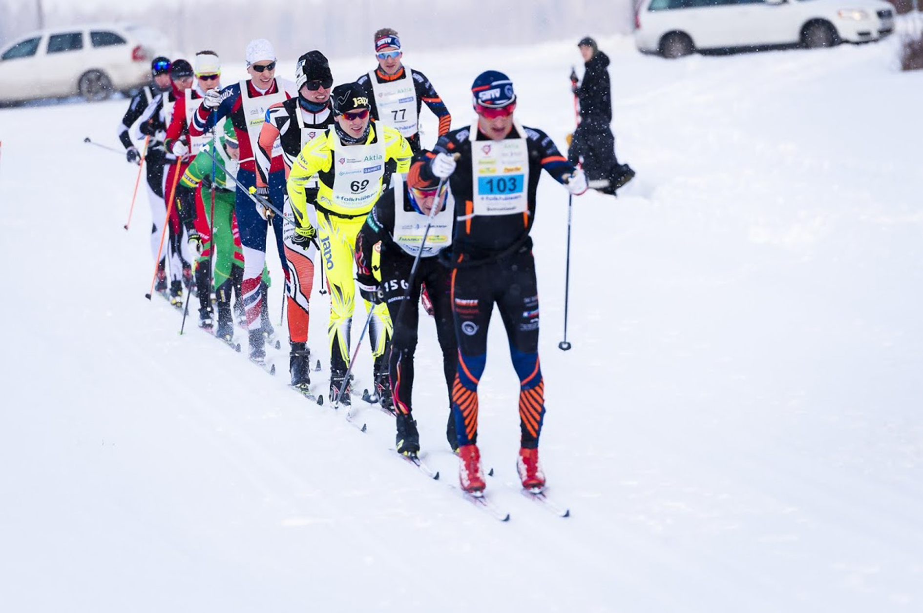 Holmström på pallen i Botniavasan
