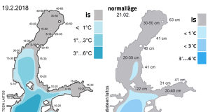 Varmast på Åland i januari