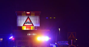 En till sjukhus efter avkörning i Jomala