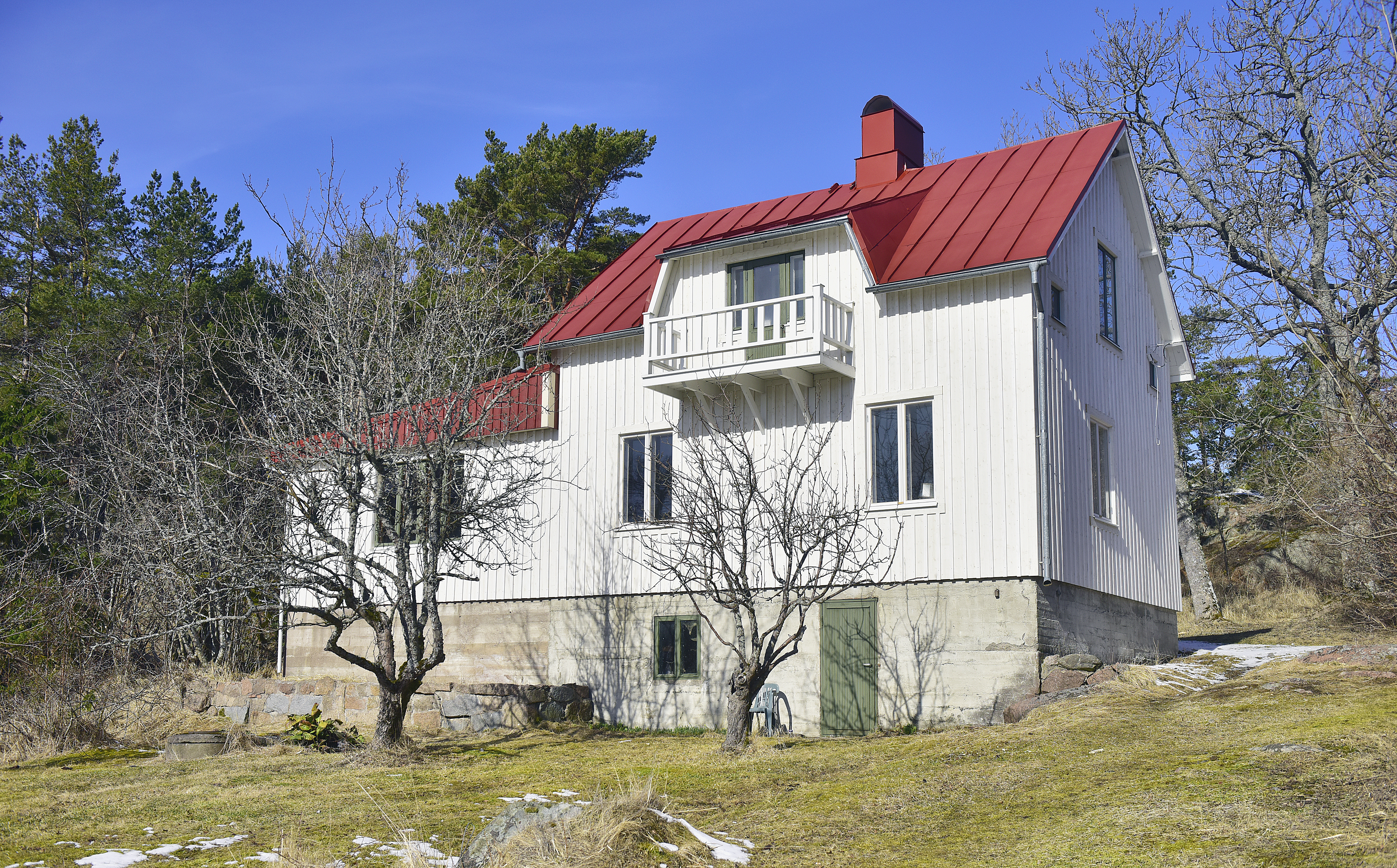 Två stipendiater i skrivarhemmet Strömmen