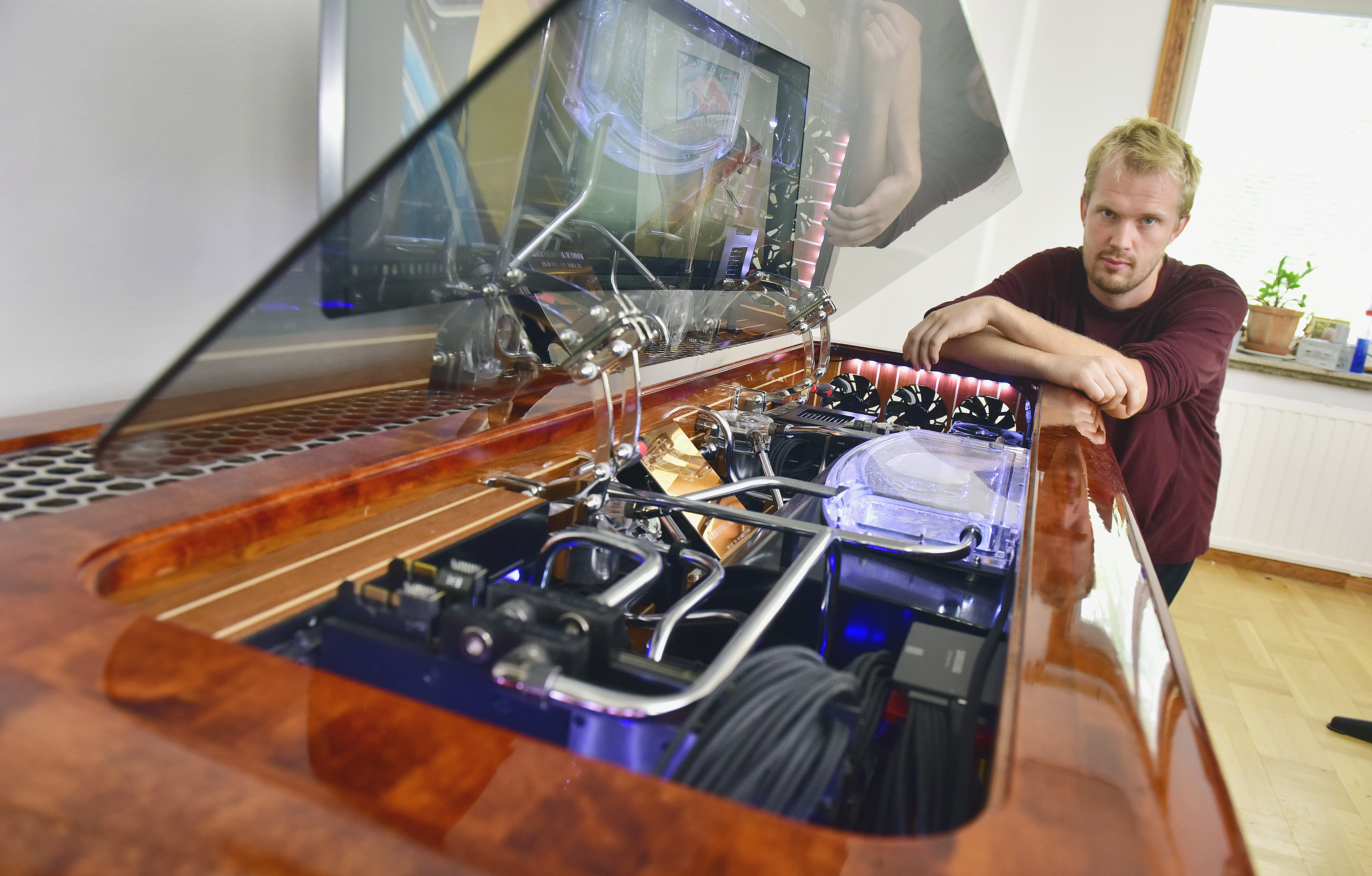 Han byggde prisvinnande superdator