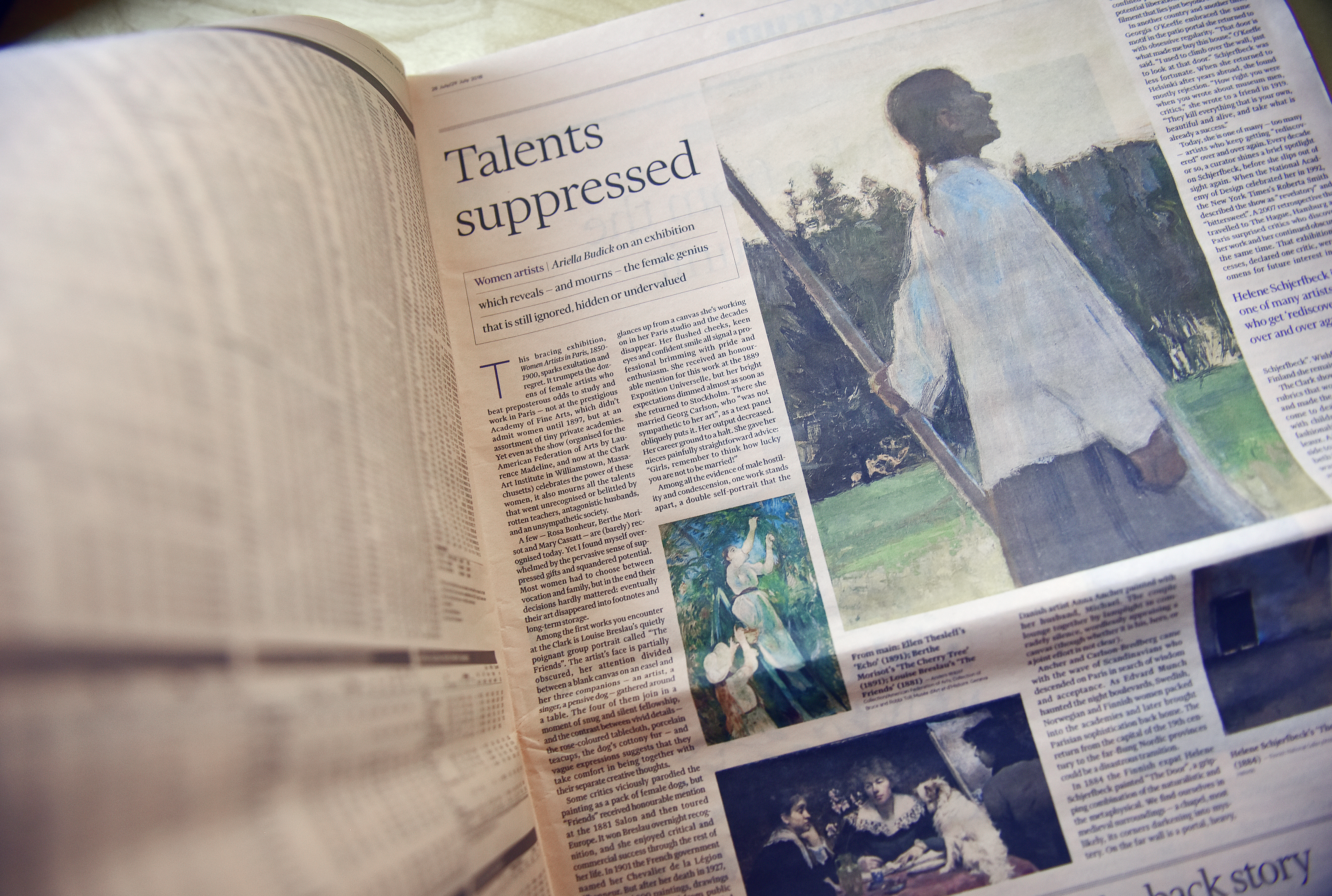 Ålandsägd tavla hyllas i USA