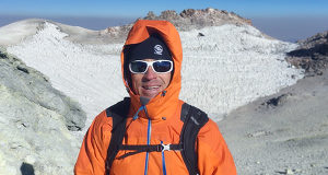 Mikael besteg den första vulkanen