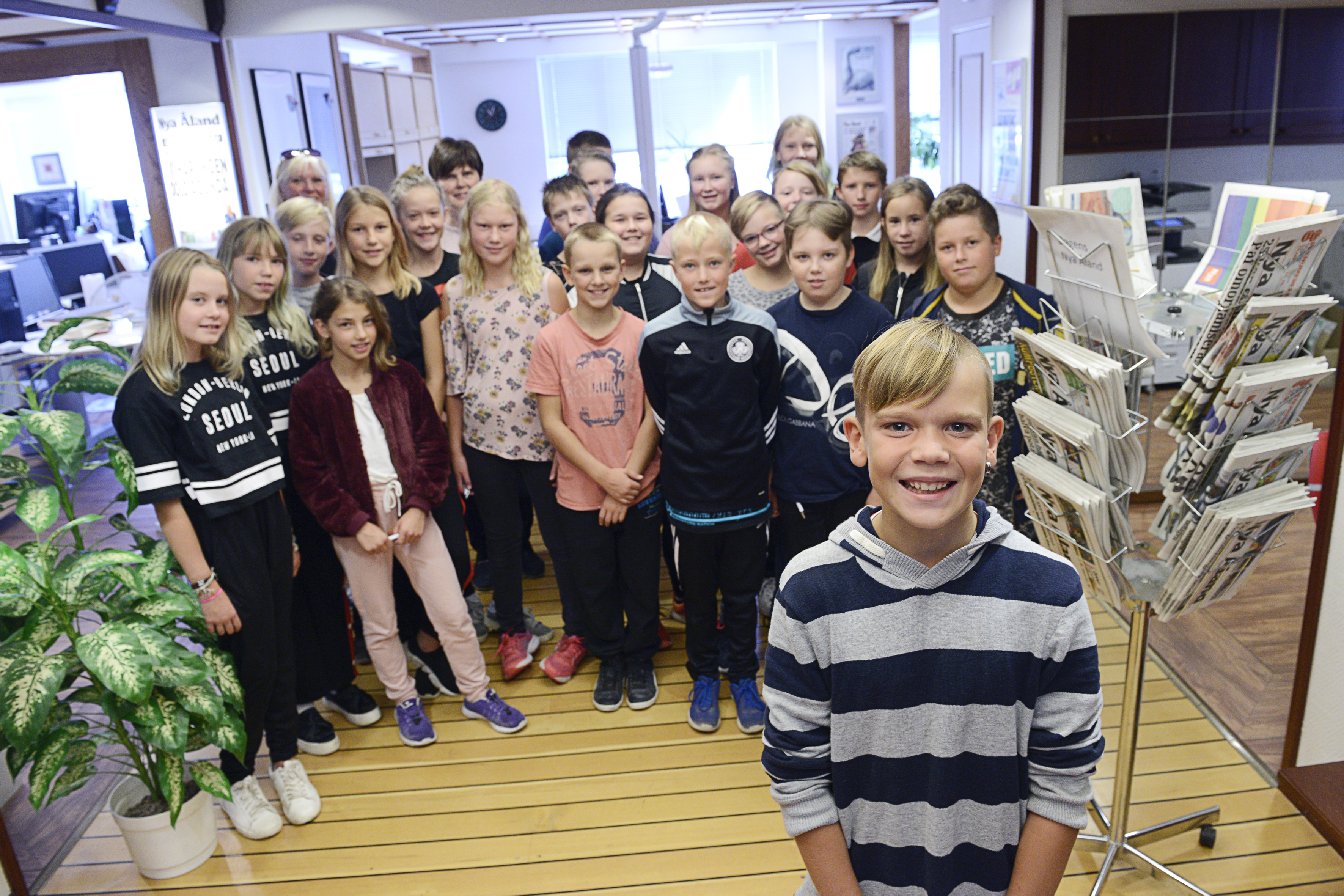 ”Vi ska göra en skoltidning”
