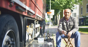 ”Jag har kört upp hit från Istanbul”