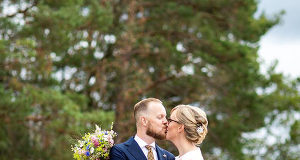 Fredrik Rosenqvist och Malin Lundberg