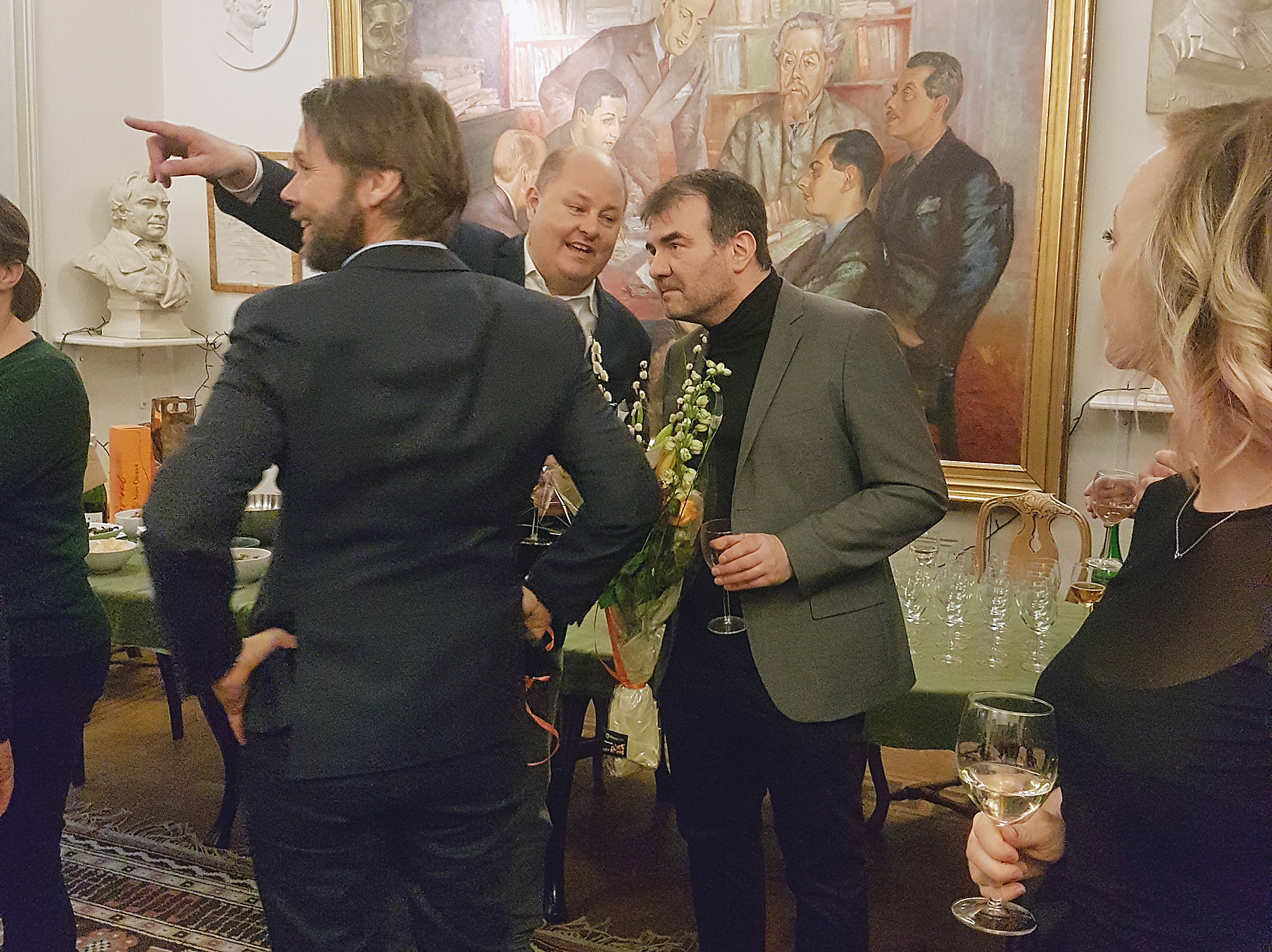 Ålänning firades på Sveriges största bokförlag