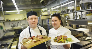 ”Vi började laga mat i december”