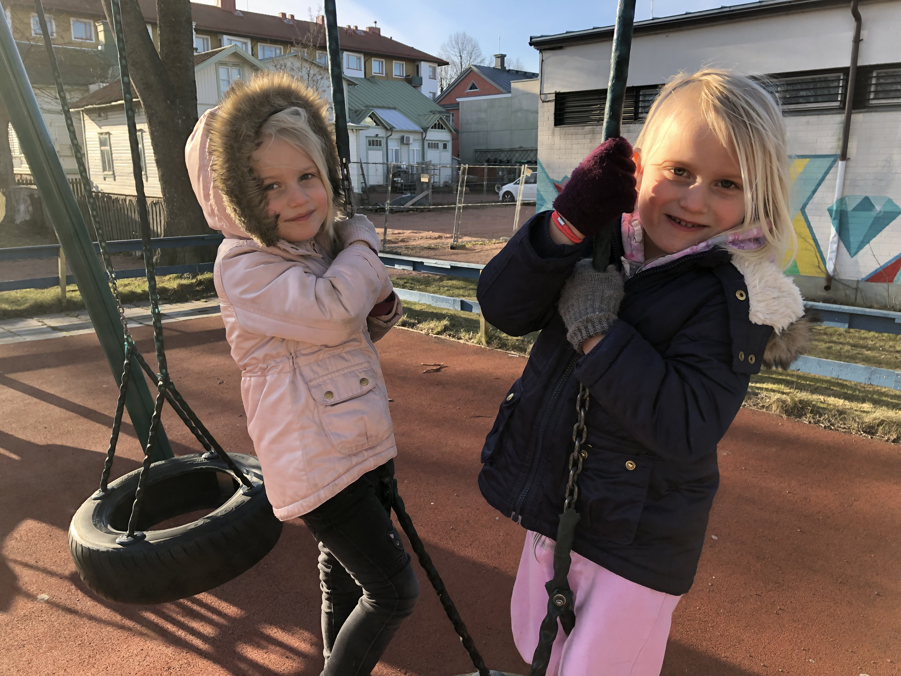 ”Vi har gungat hela dagen”