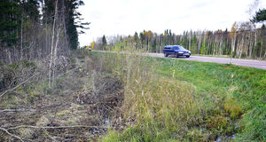 Trumbyte på Hammarlandsvägen – vägsträcka avstängd