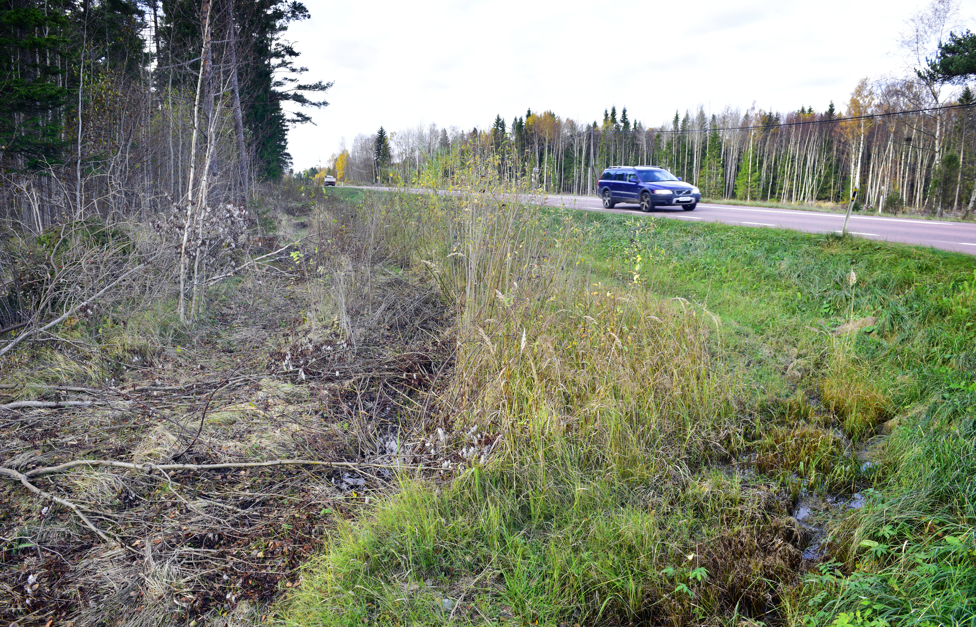 Trumbyte på Hammarlandsvägen – vägsträcka avstängd