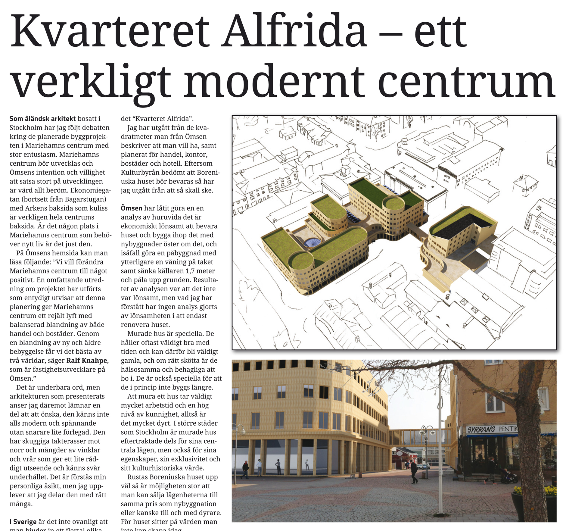 Ömsen-arkitekter får välbehövlig konkurrens