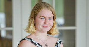 1 000 tvättlappar blev en klänning