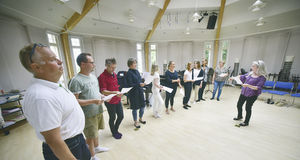 Soloframträdanden och gemenskap på musikinstitutet