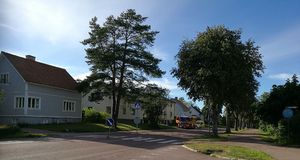 Konstig lukt var bränd plast