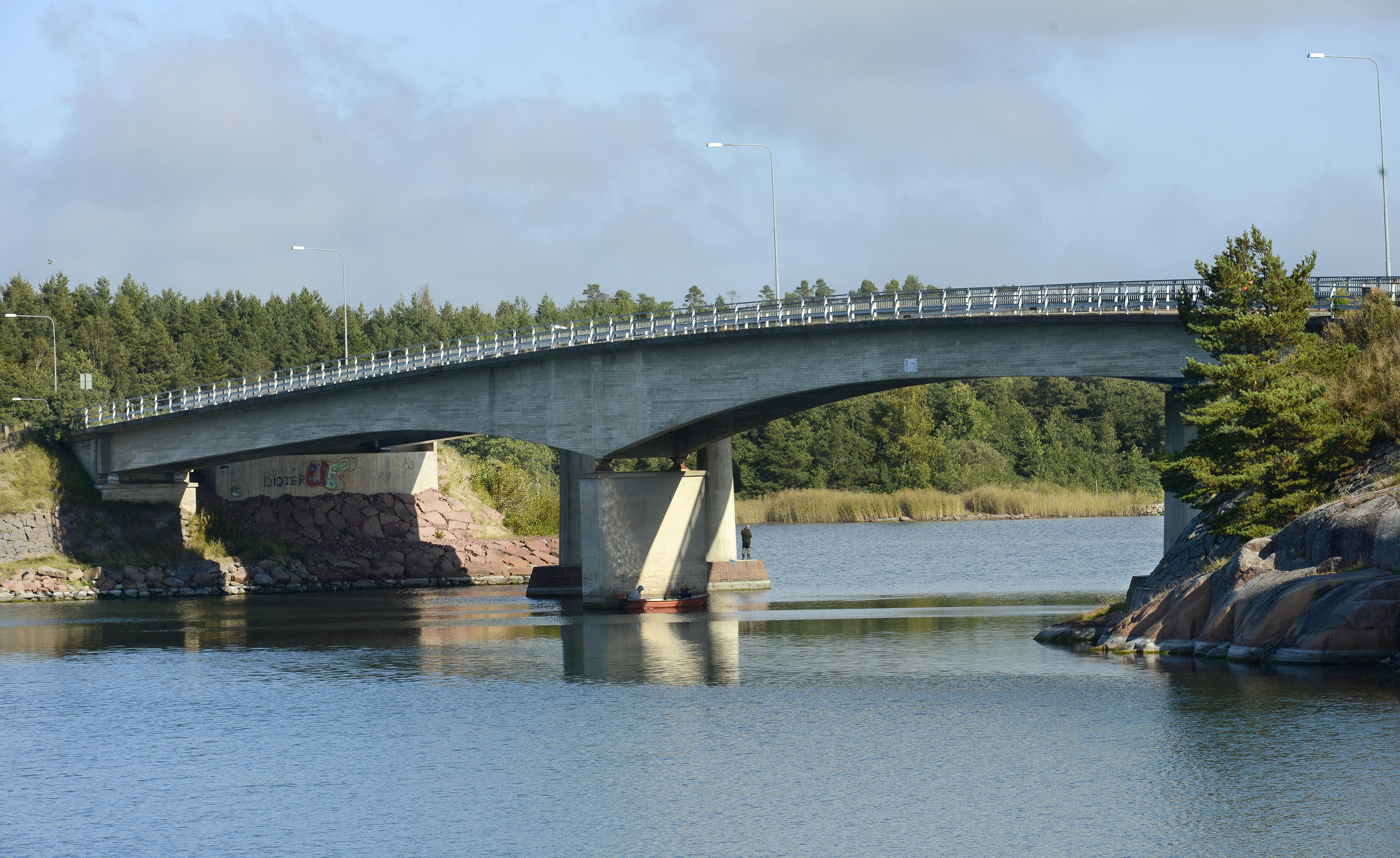 Nu börjar rivningen av gamla Marsundsbron