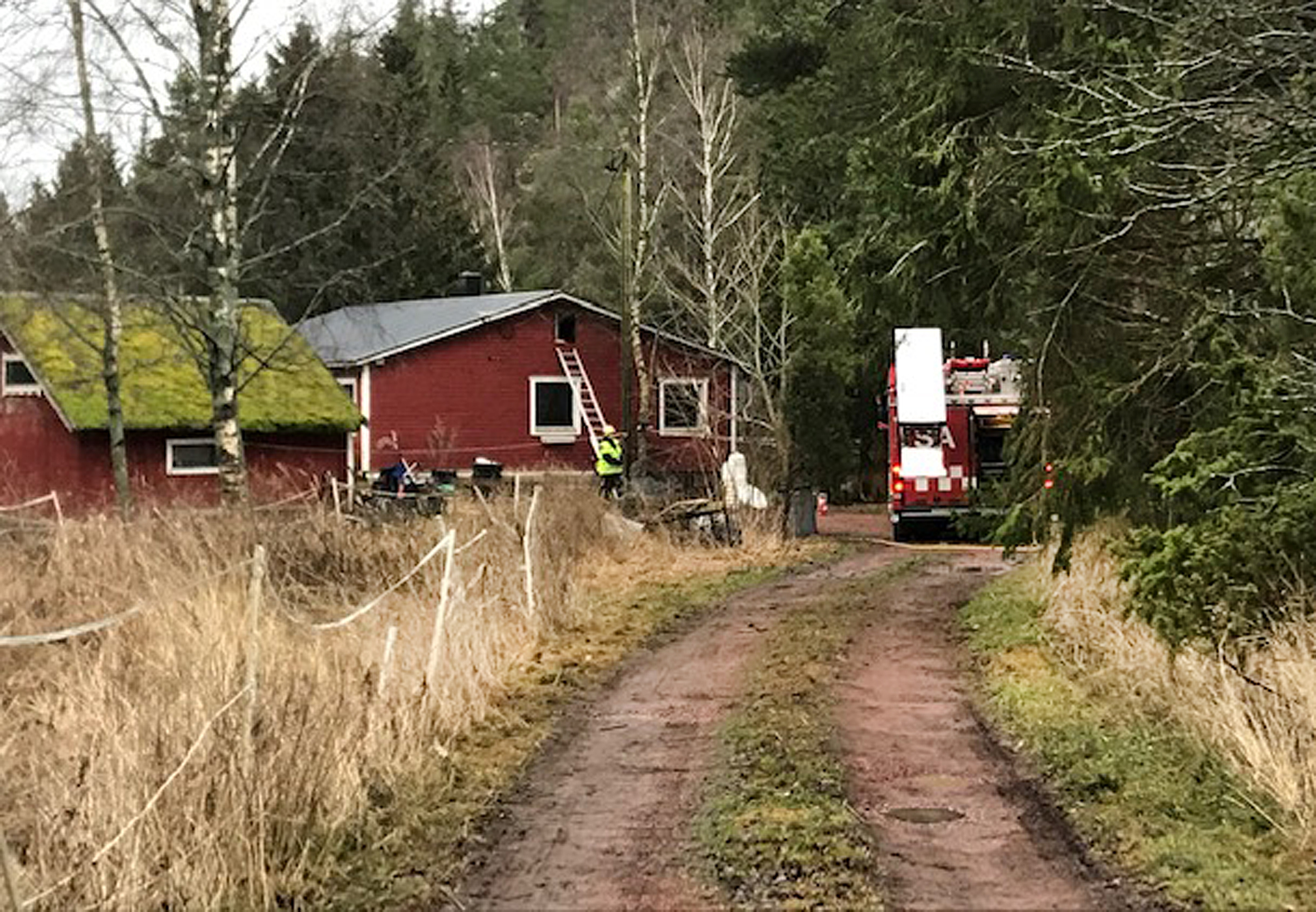 Saltvikshus brann igen