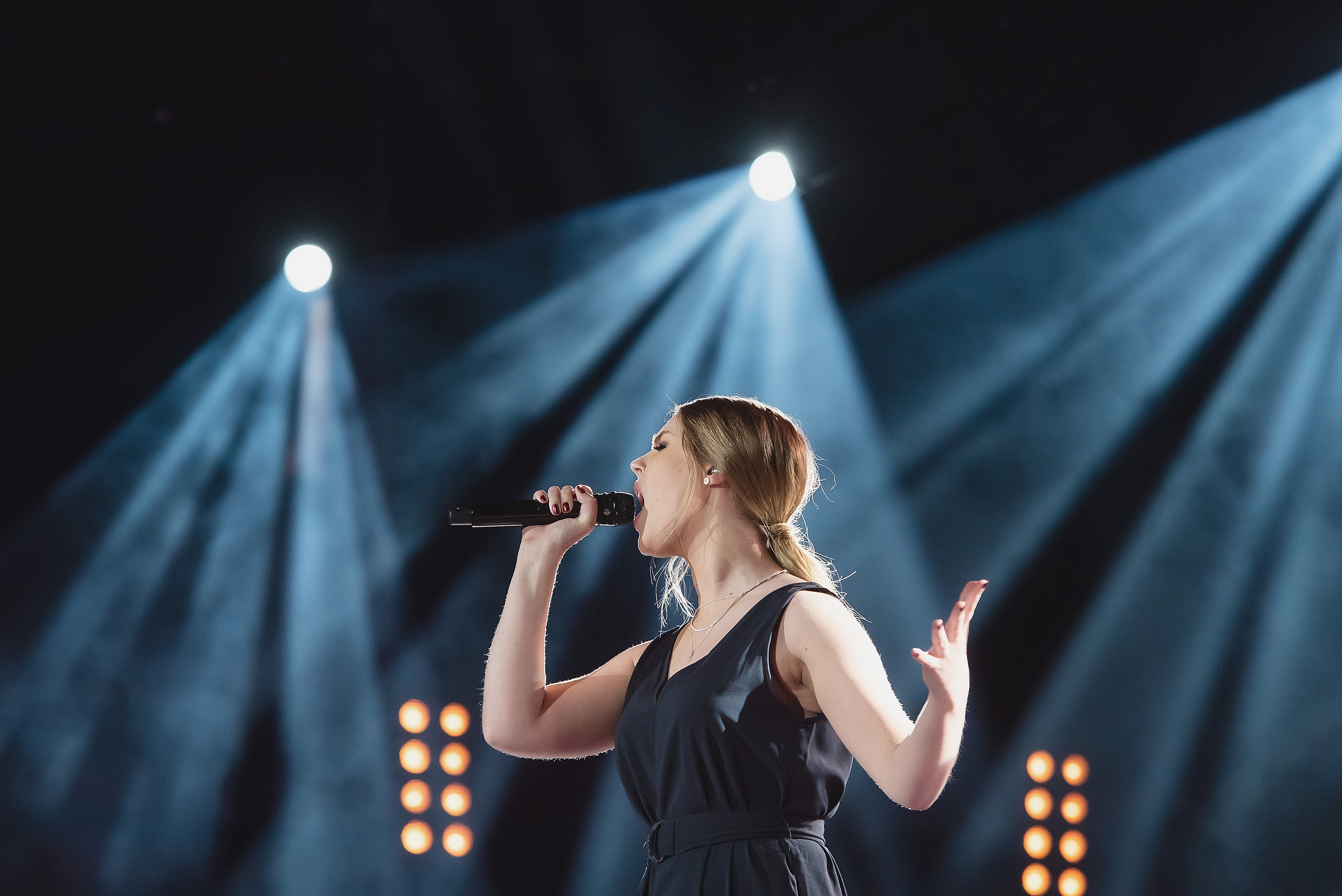 Digital konsert med The Voice-stjärnan