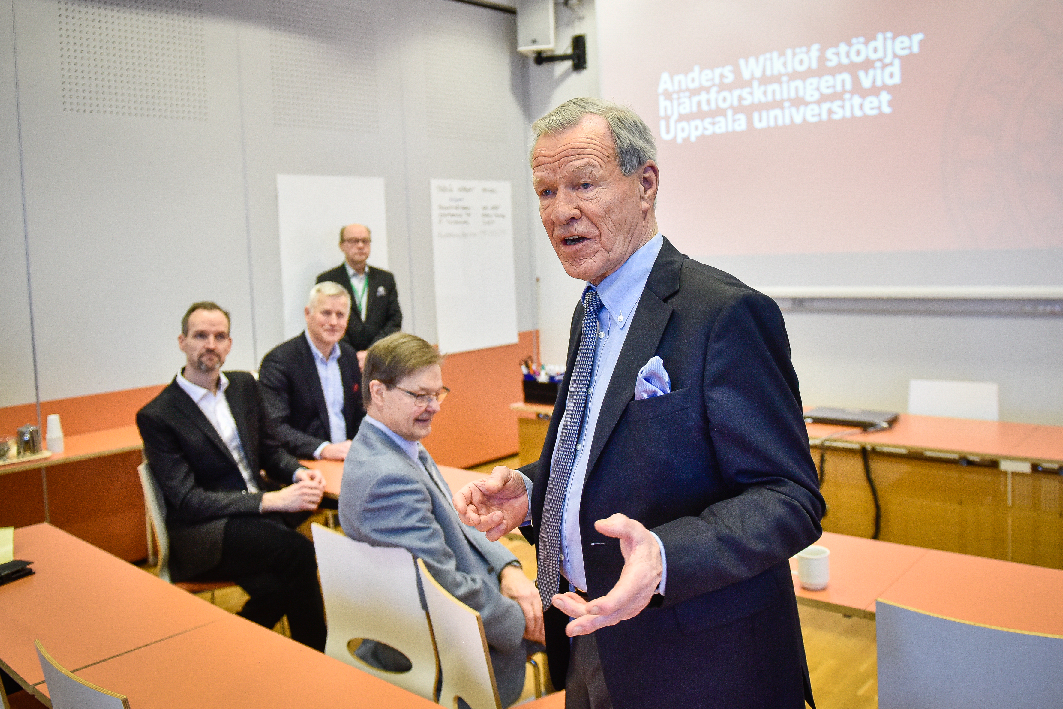 Hälsoforskare välkomnar donation från Wiklöf