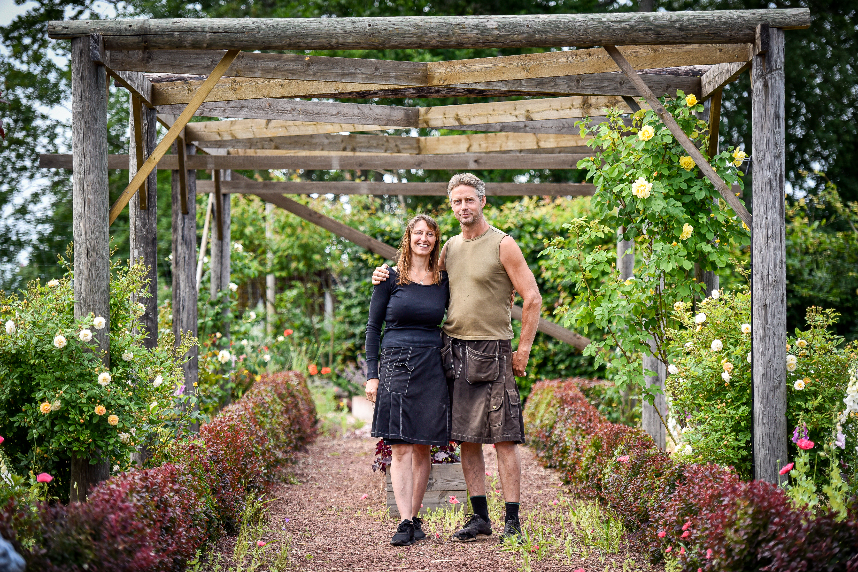 30 000 plantor och en kilometer trädgårdstig