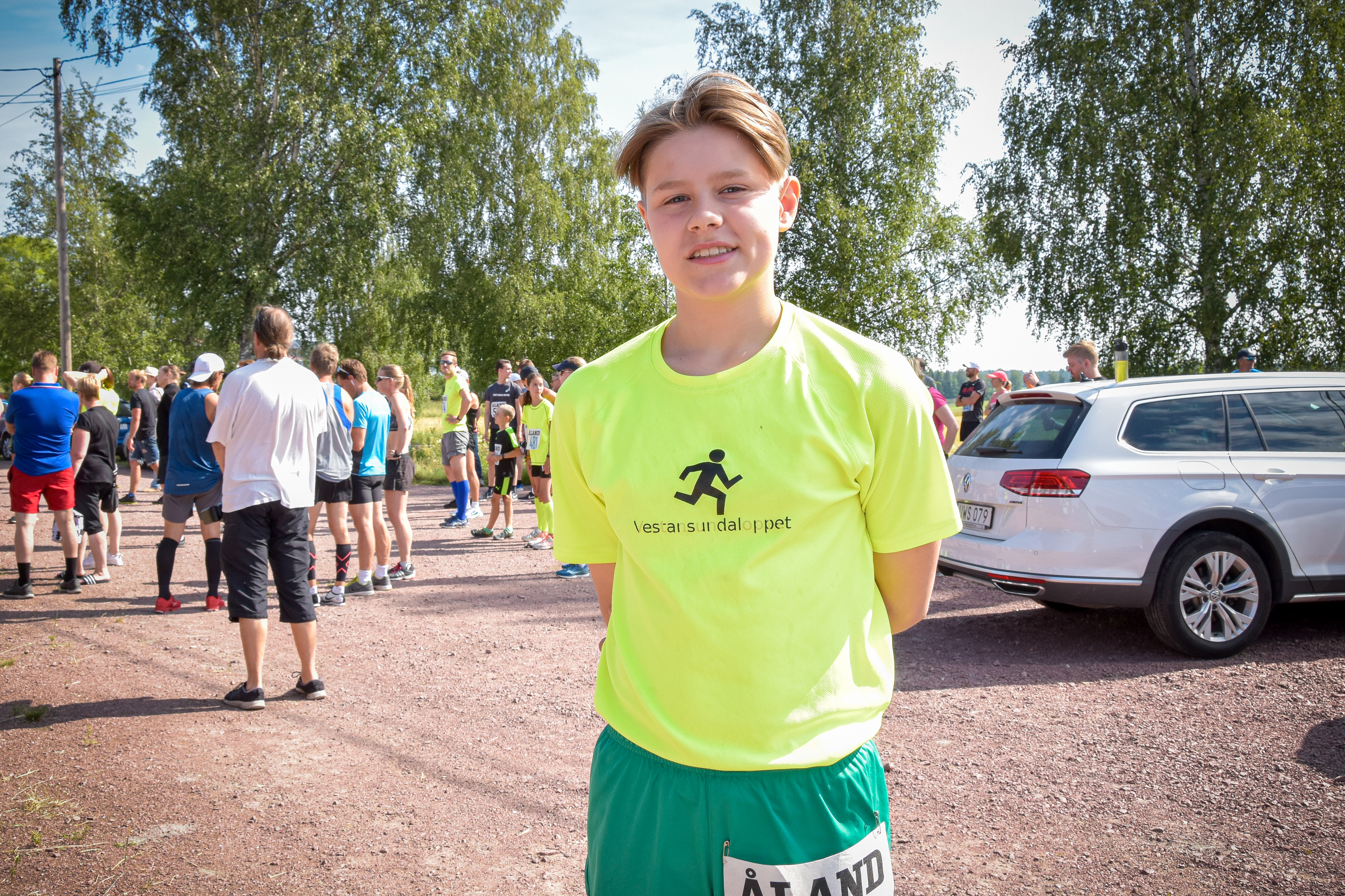 ”Det är roligt att springa i naturen”