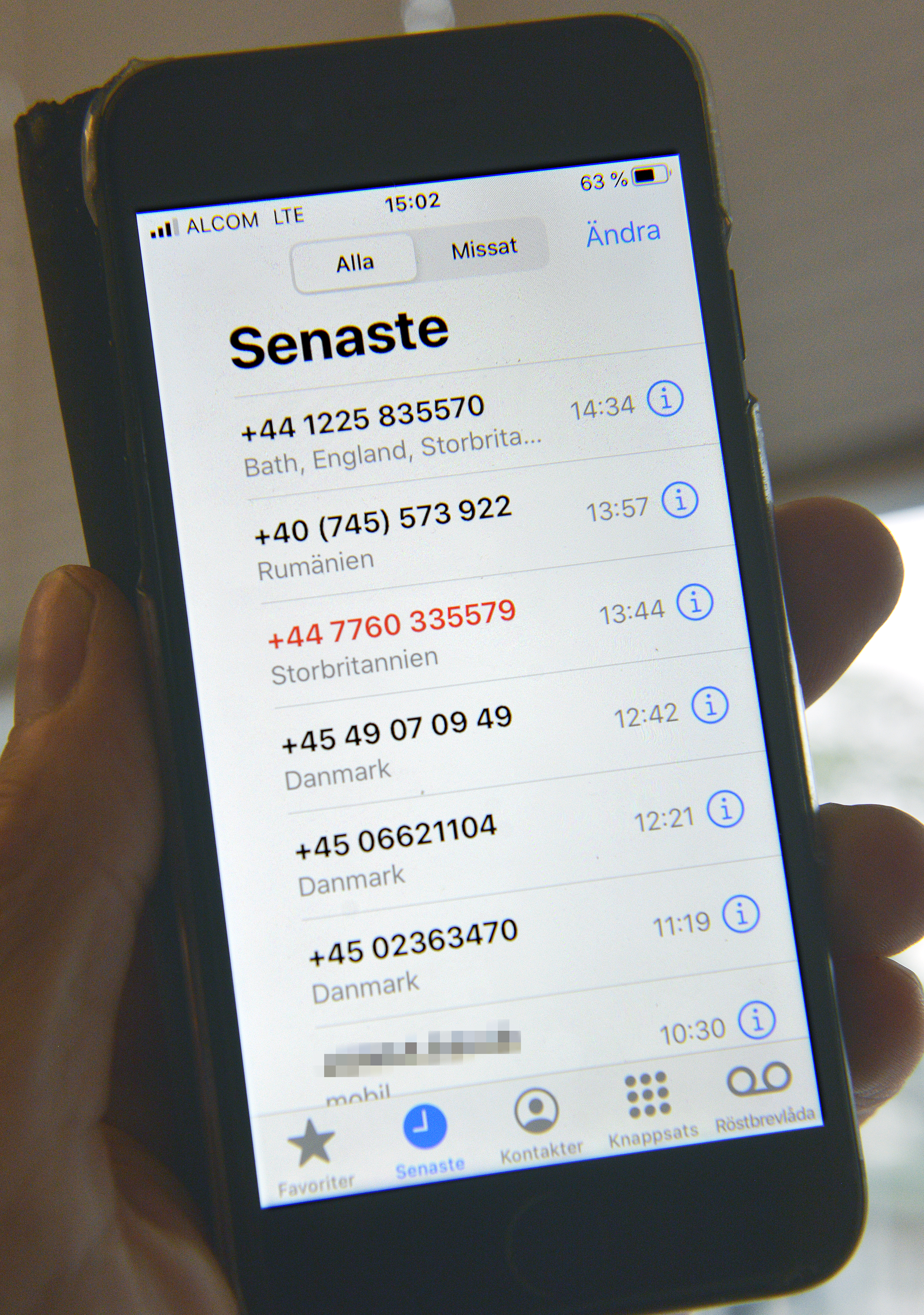 Ålänningar hemsöks av bluffsamtal