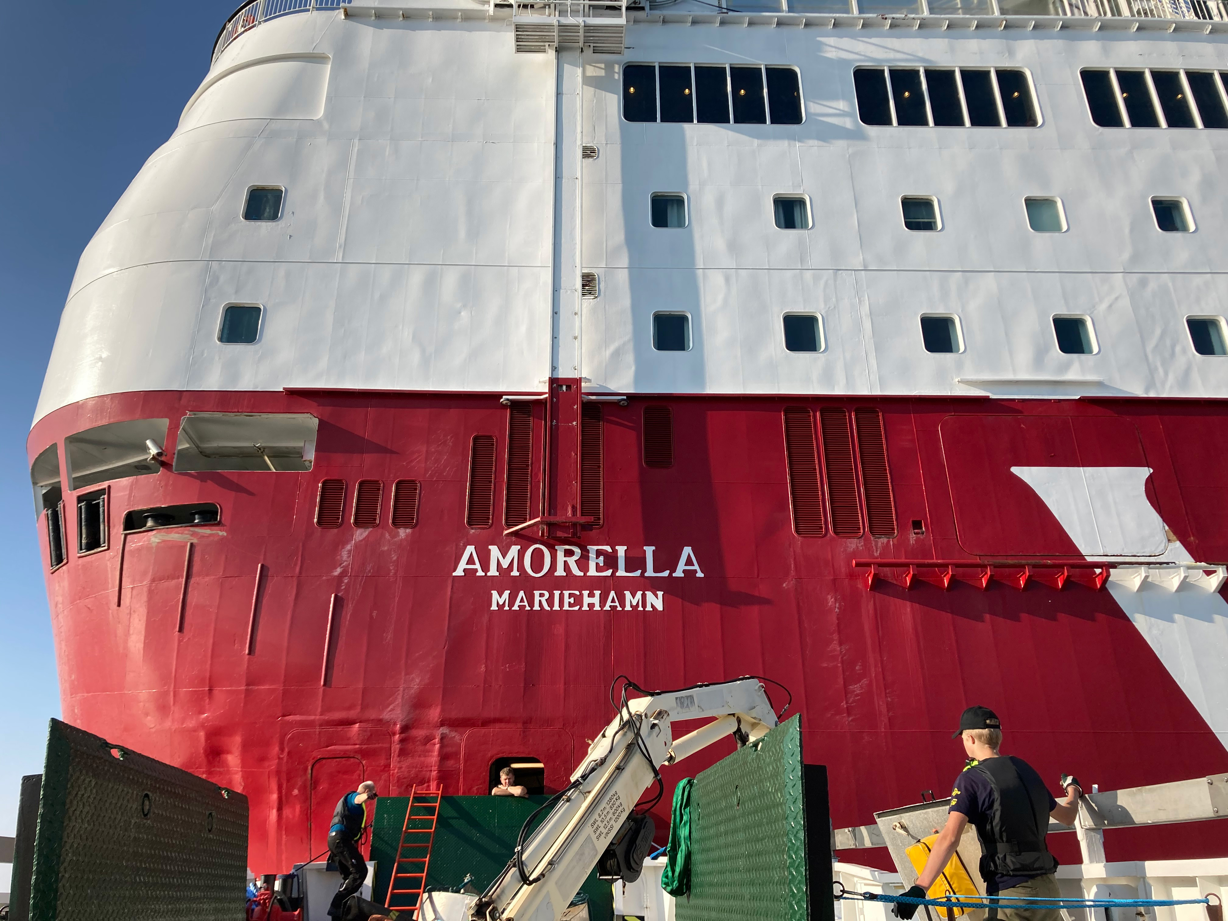 Just nu: Amorella töms på vatten