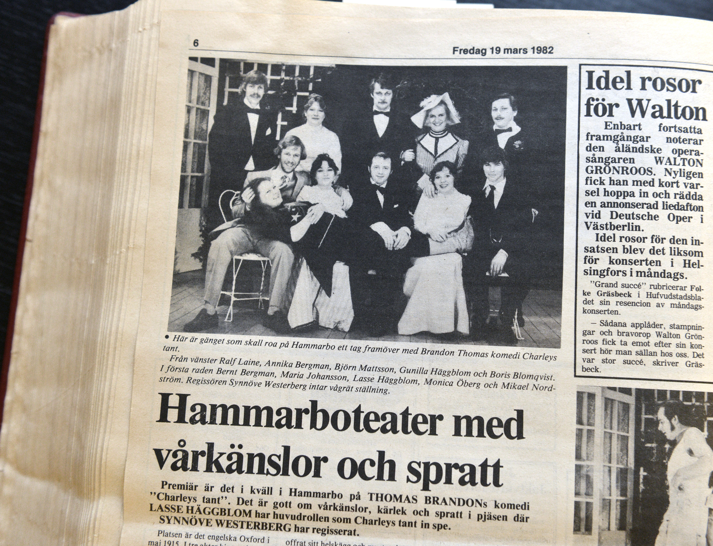 Julkalender lucka 18: Teater med vårkänslor