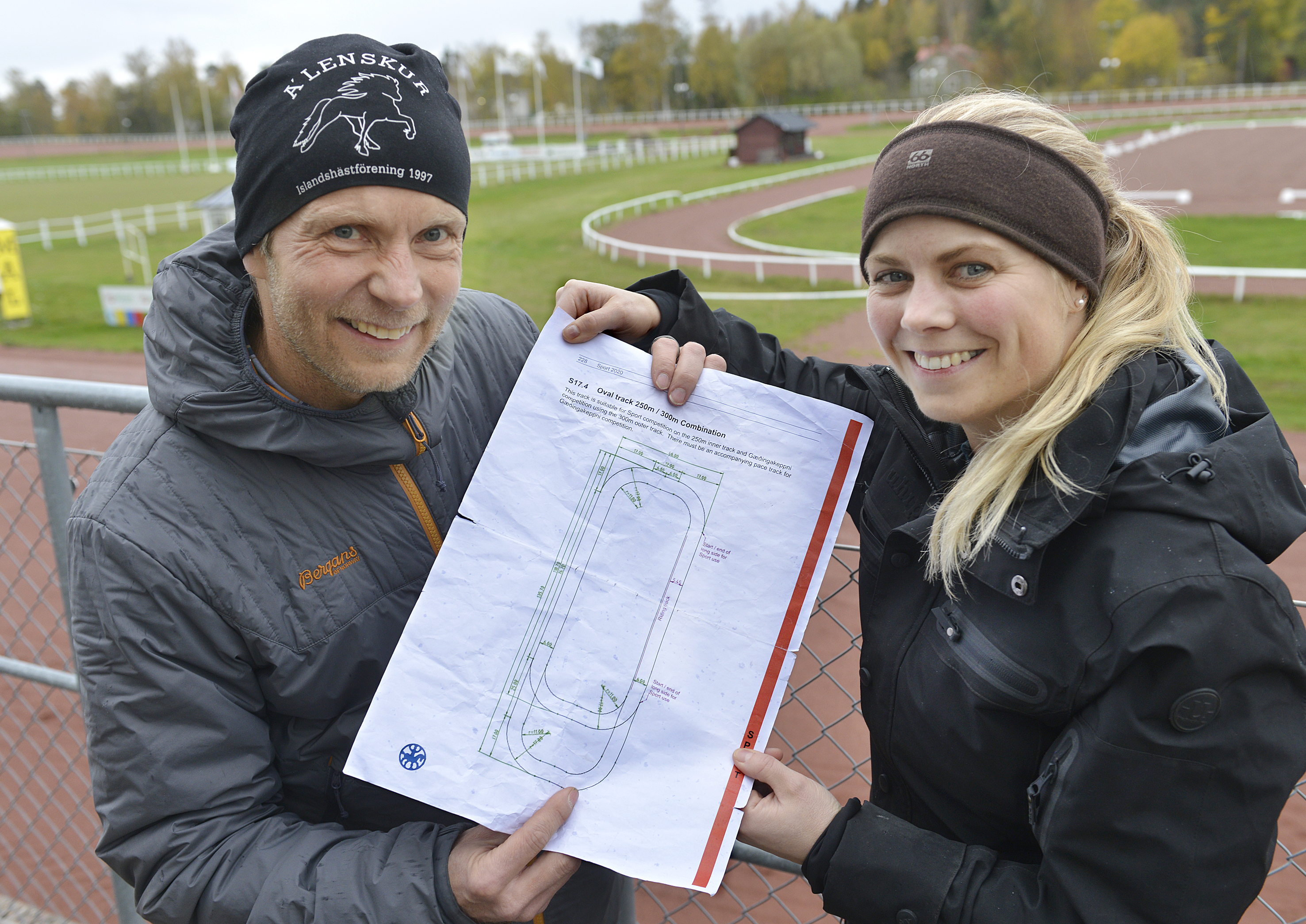 Köp en meter av nya islandshästovalen