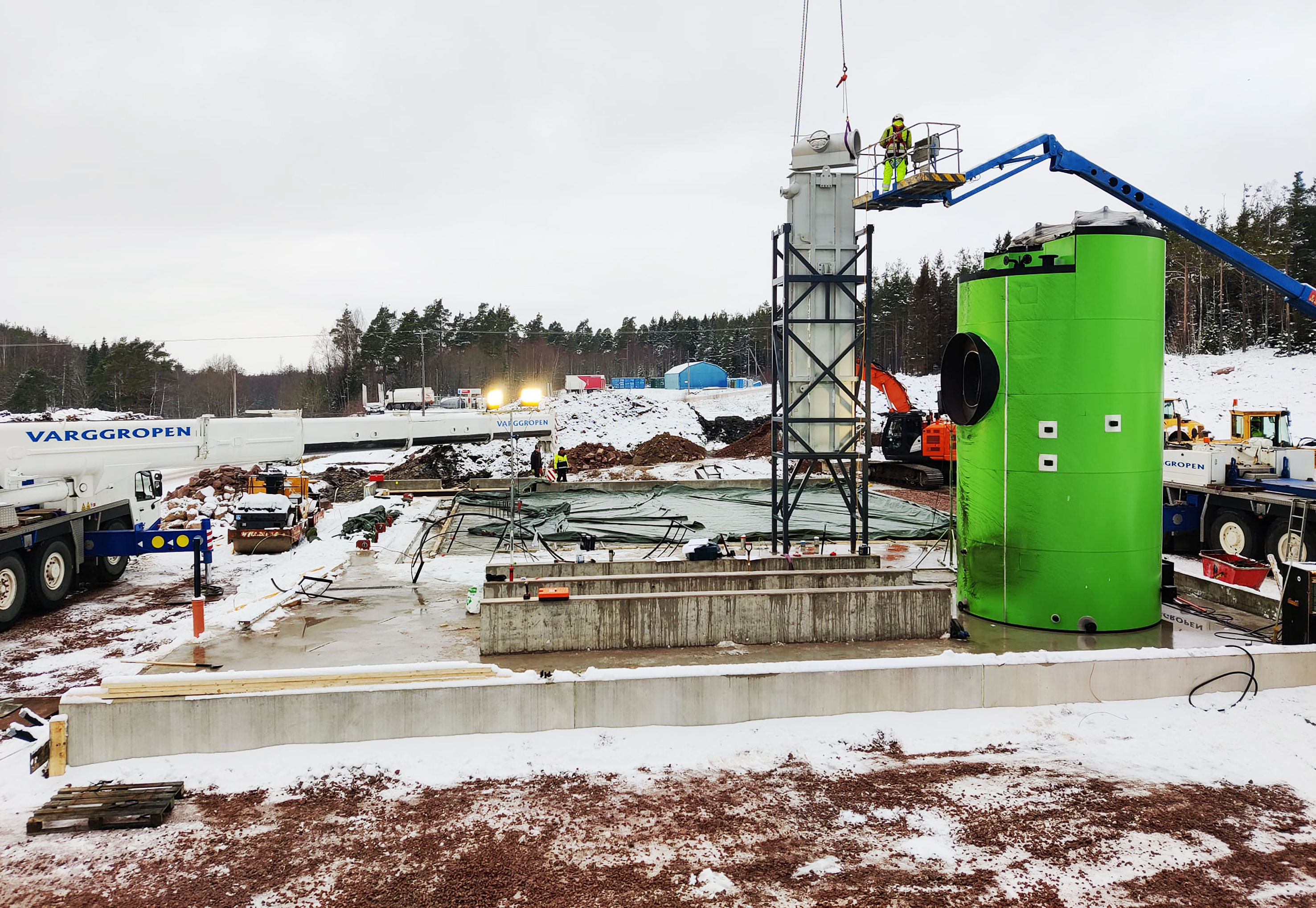Ny biopanna ger mer fjärrvärme i Finström