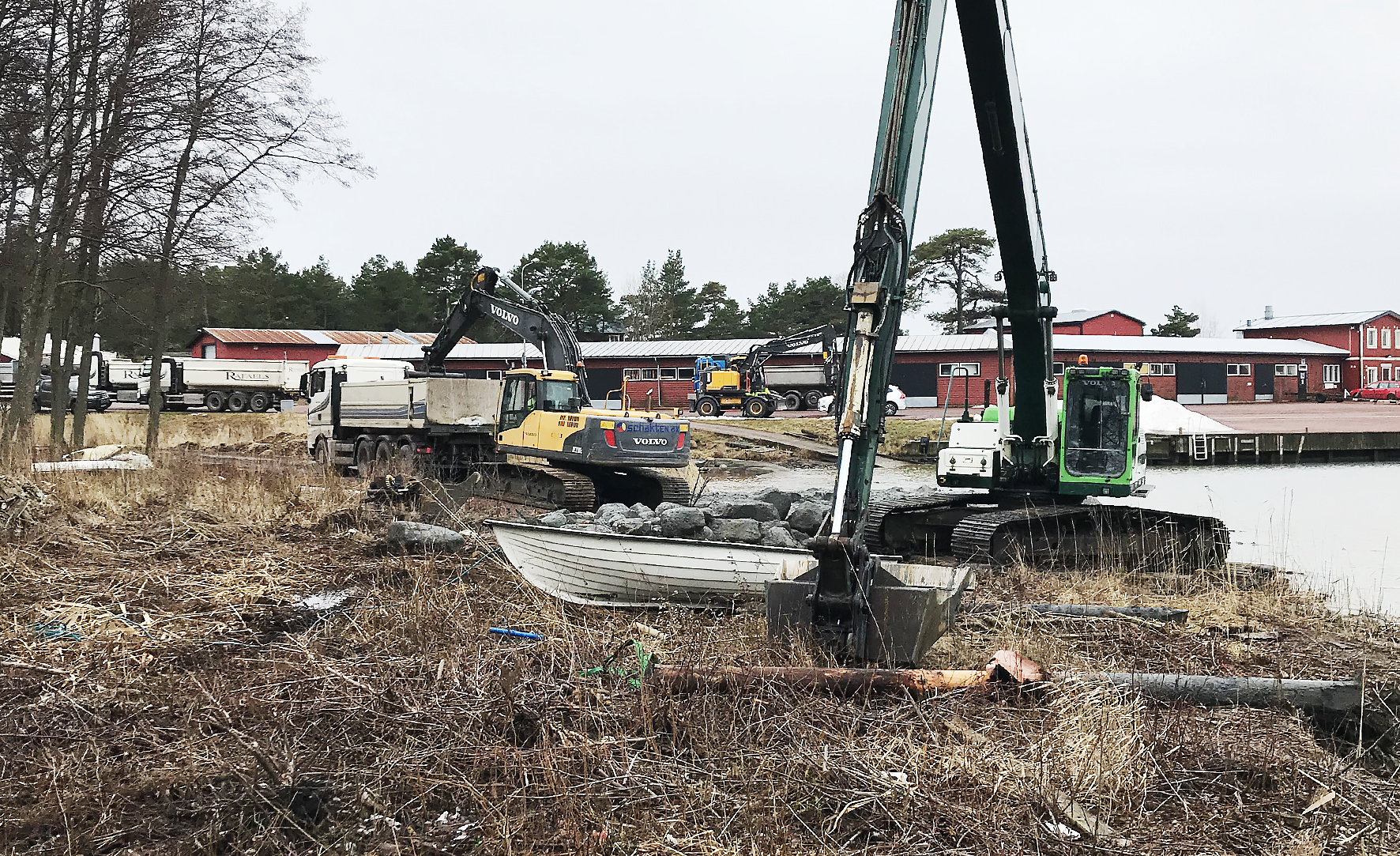 Ny småbåtsbrygga byggs i Korrvik