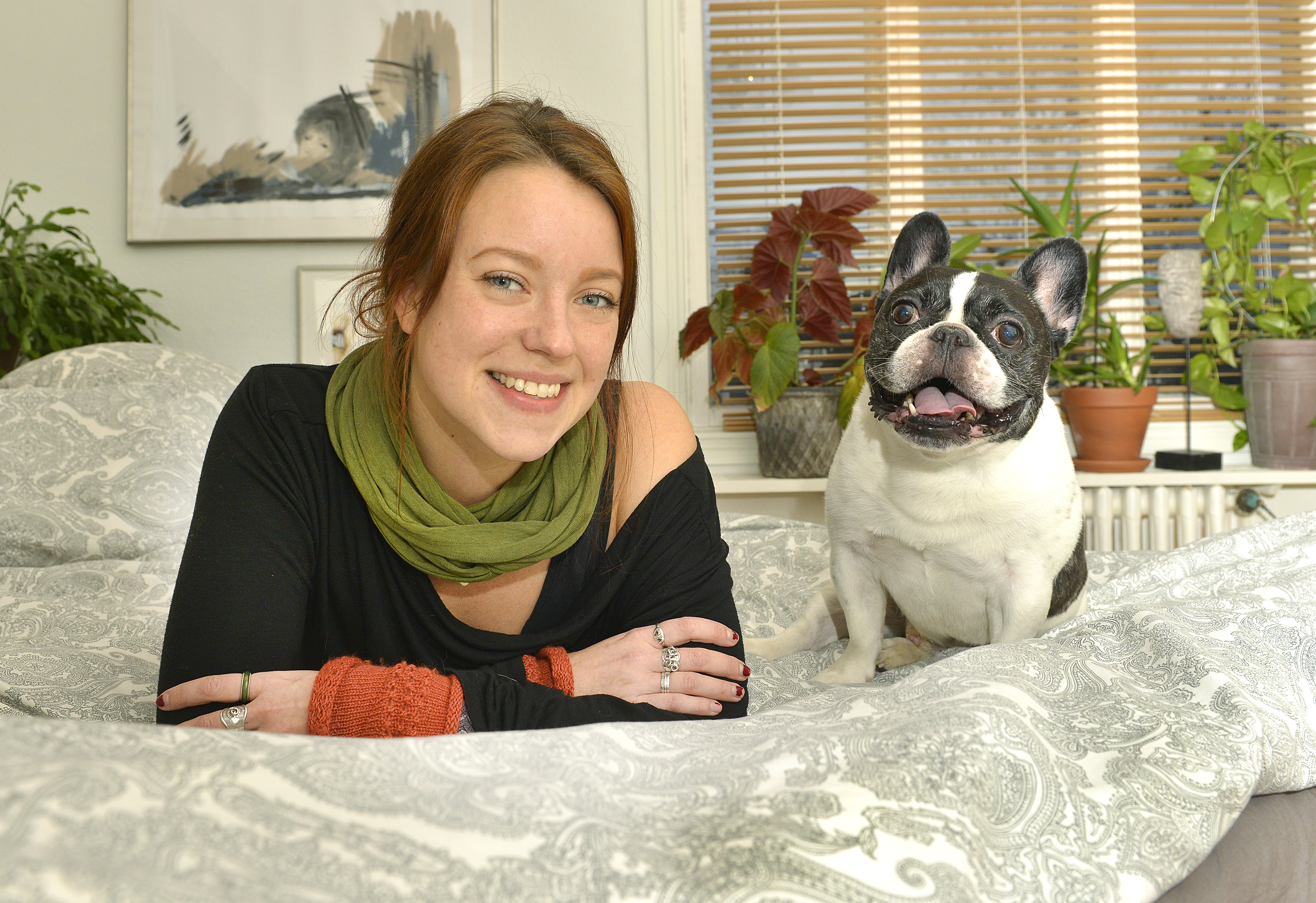 Enholm lederfeministparaply