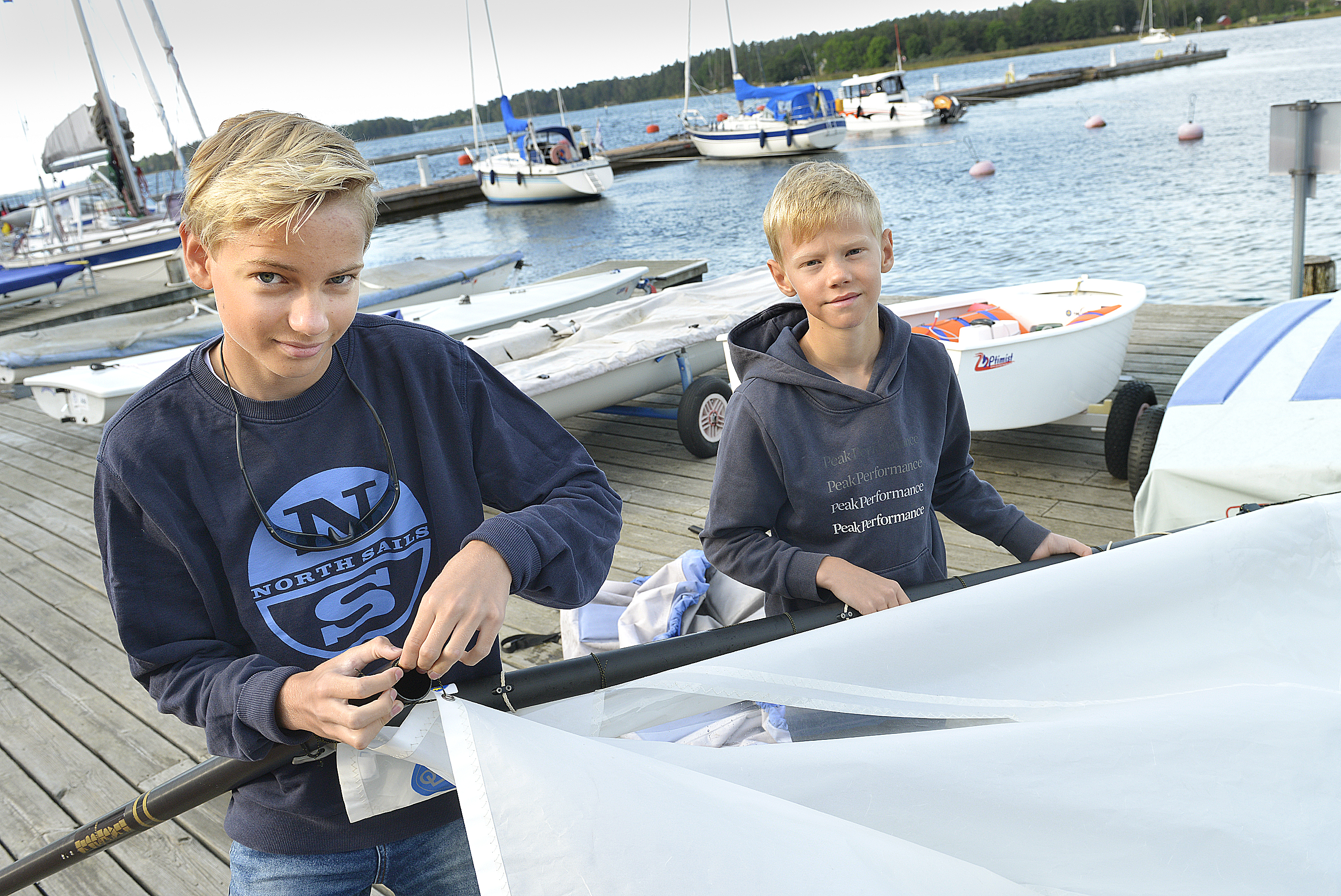 Juniorseglare ser fram emot FM på hemmavatten