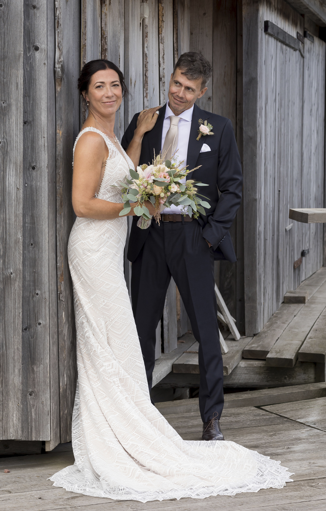 Katarina Witting och Johnny Westerback
