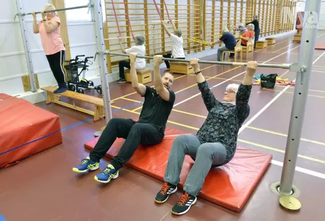 Fredagsfys före fredagsmys för Saltviksseniorer